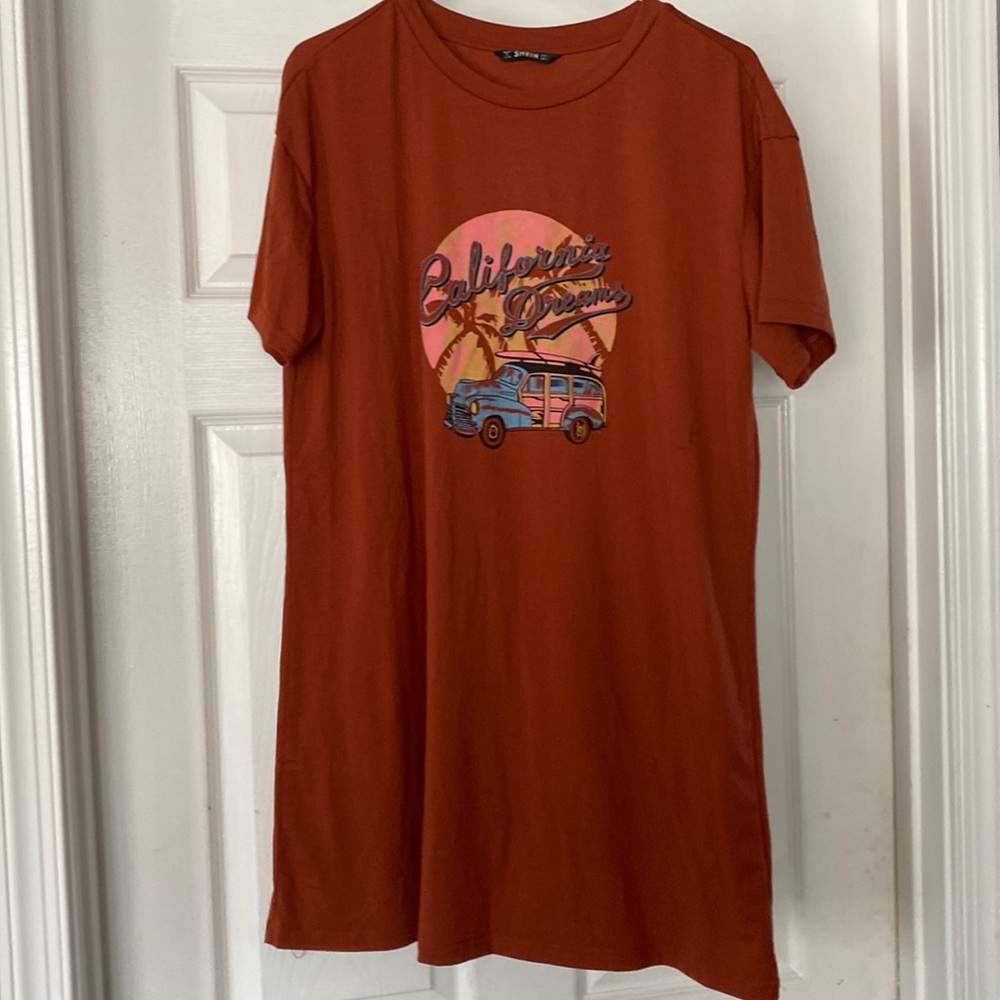 Shein tee shirt dress